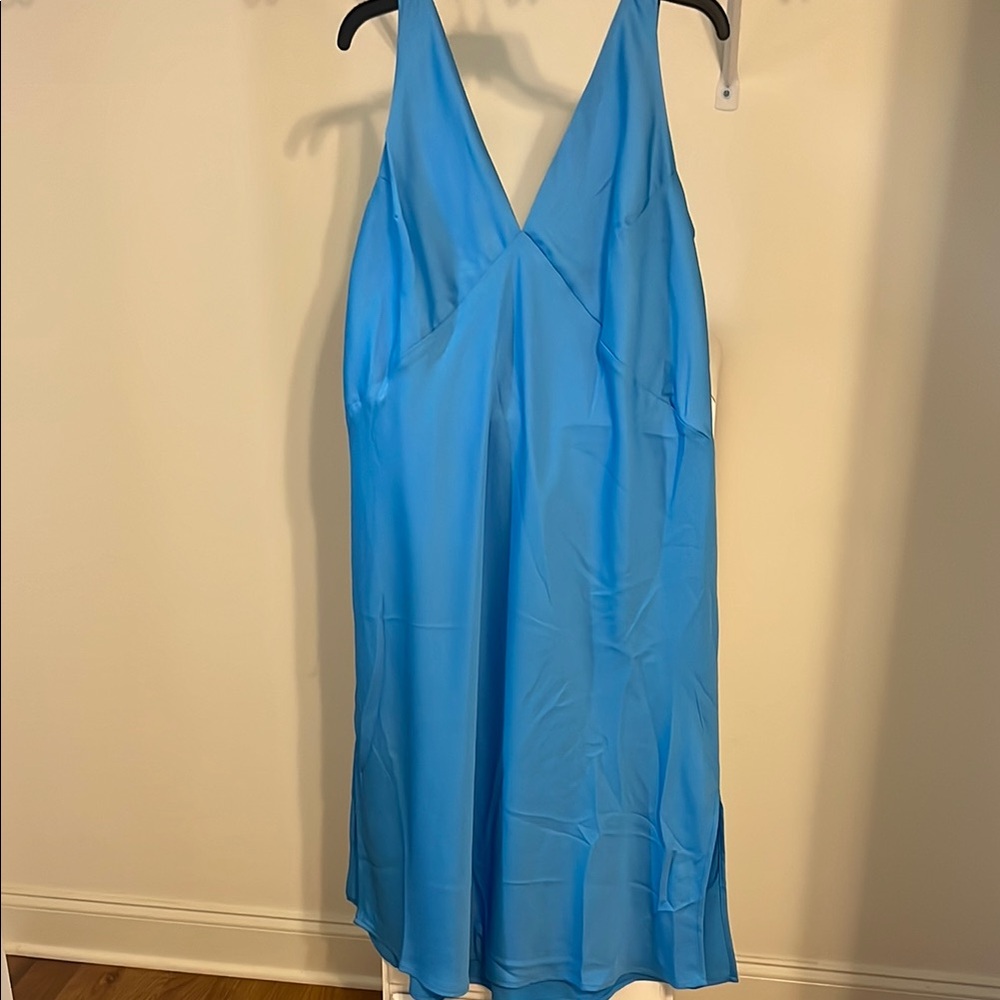 a new day Sky Blue Dress